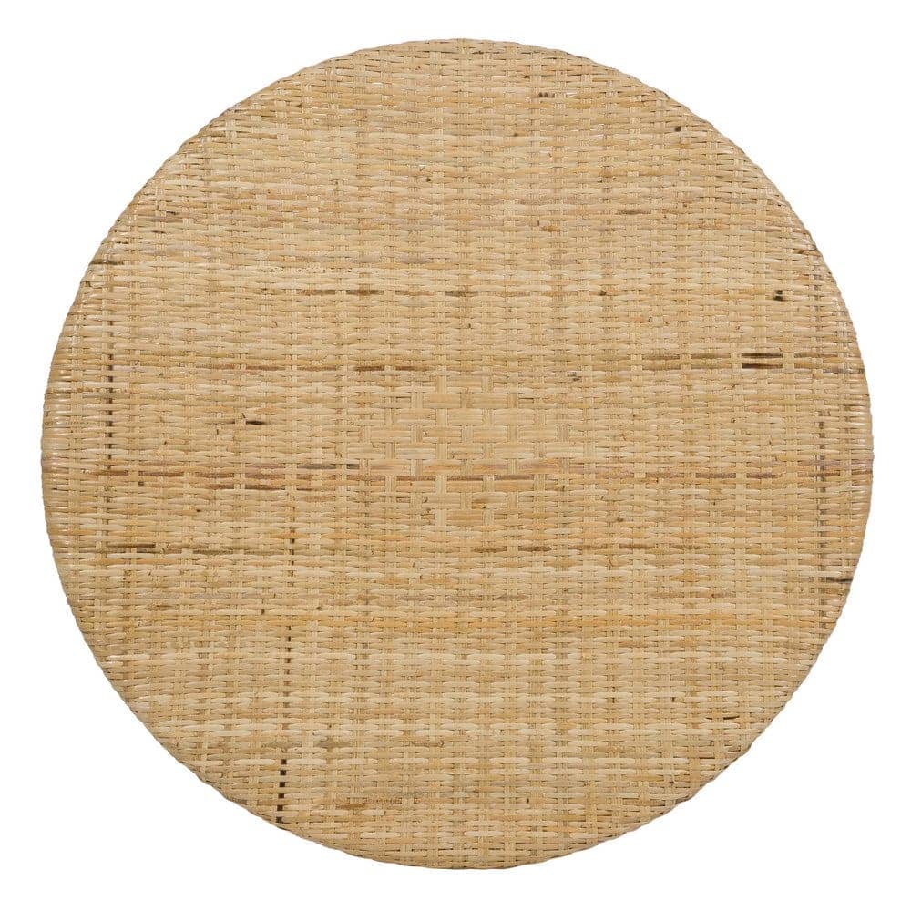 Mesa Natural de Ratán 76 cm - Diseño Funcional y Estilo Bohemio para Salones y Terrazas - Imagen 8