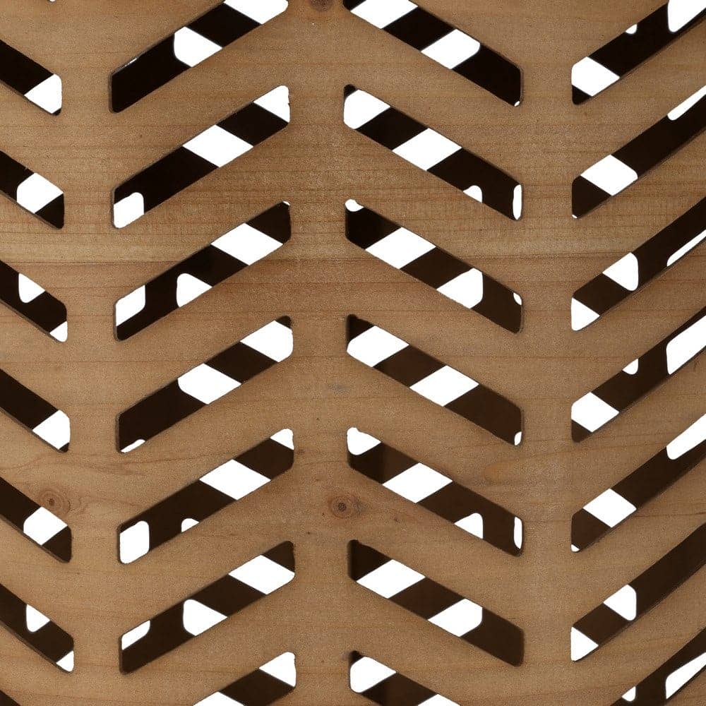 Mesita de Madera Natural y Metal 51,5 cm - Mesa Auxiliar Moderna y Versátil para Salones y Dormitorios - Imagen 4