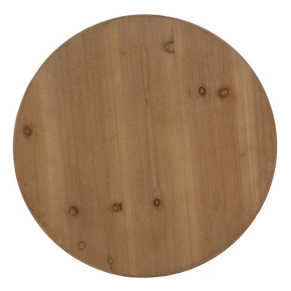 Mesita de Madera Natural y Metal 51,5 cm - Mesa Auxiliar Moderna y Versátil para Salones y Dormitorios - Imagen 6