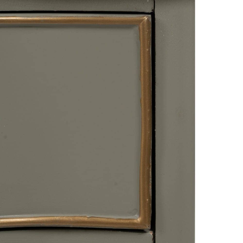Mesita Taupe de Madera de Abeto 50 cm - Elegante y Funcional con Cajones y Diseño Contemporáneo para Dormitorios y Salas de Estar - Imagen 10