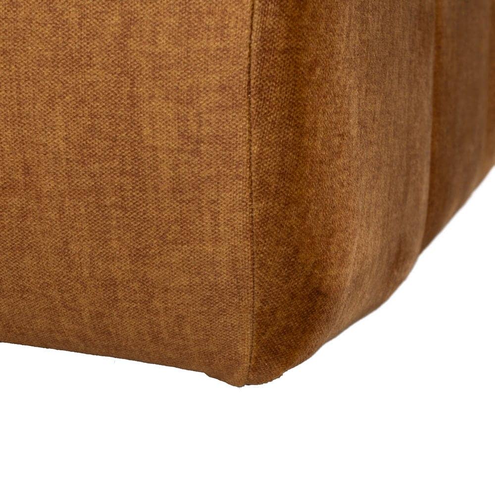 Módulo Recto Mostaza Tejido 102 cm - Sofá Moderno y Elegante para Salón, Diseño Ergonómico y Resistente, Perfecto para Espacios Contemporáneos - Imagen 10