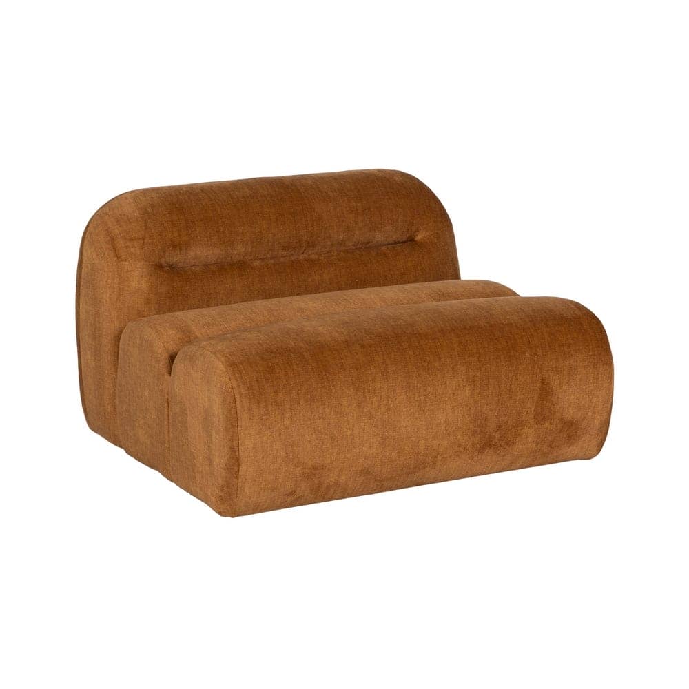 Módulo Recto Mostaza Tejido 102 cm - Sofá Moderno y Elegante para Salón, Diseño Ergonómico y Resistente, Perfecto para Espacios Contemporáneos - Imagen 2