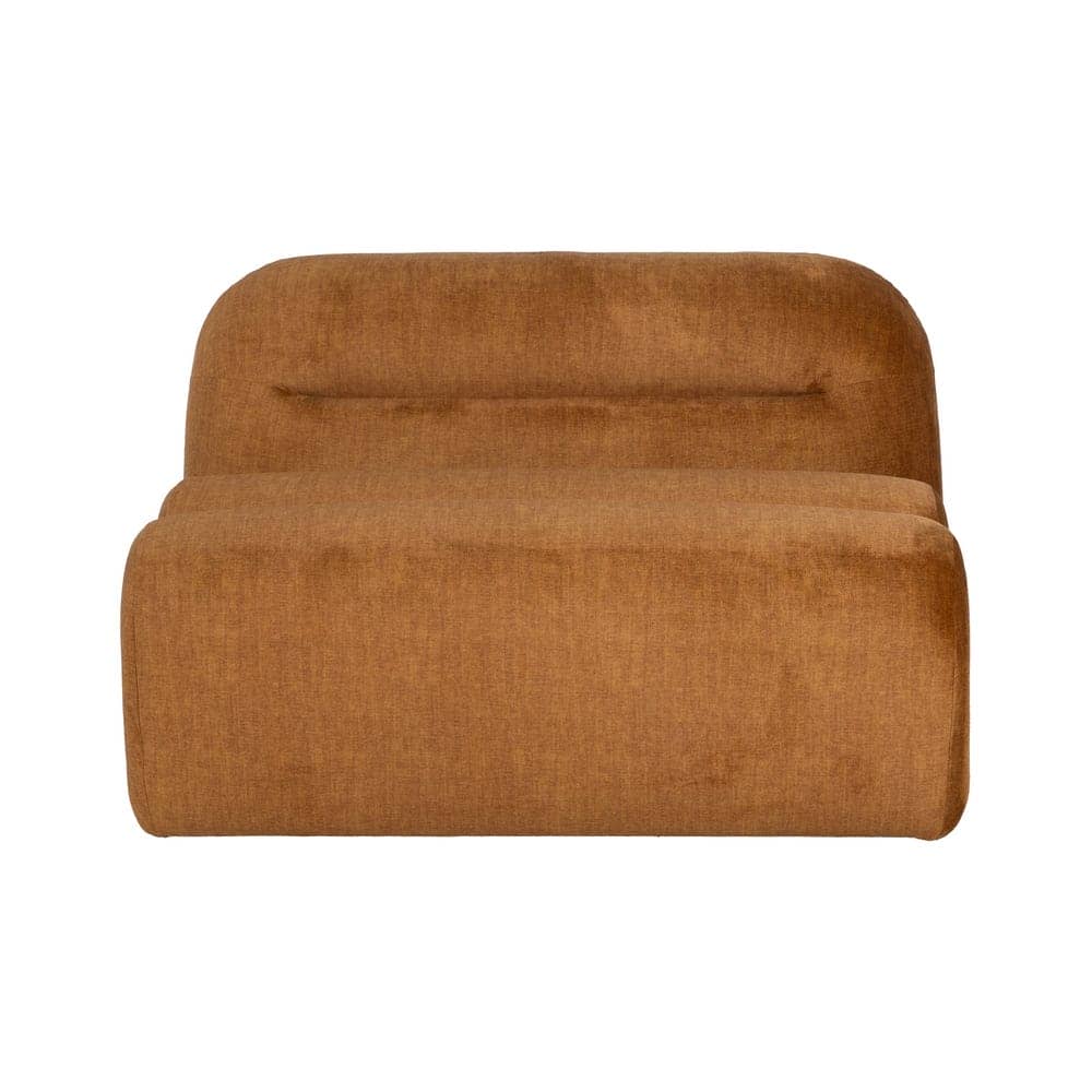 Módulo Recto Mostaza Tejido 102 cm - Sofá Moderno y Elegante para Salón, Diseño Ergonómico y Resistente, Perfecto para Espacios Contemporáneos - Imagen 3
