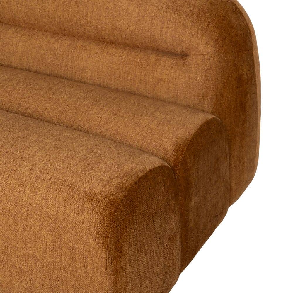 Módulo Recto Mostaza Tejido 102 cm - Sofá Moderno y Elegante para Salón, Diseño Ergonómico y Resistente, Perfecto para Espacios Contemporáneos - Imagen 7