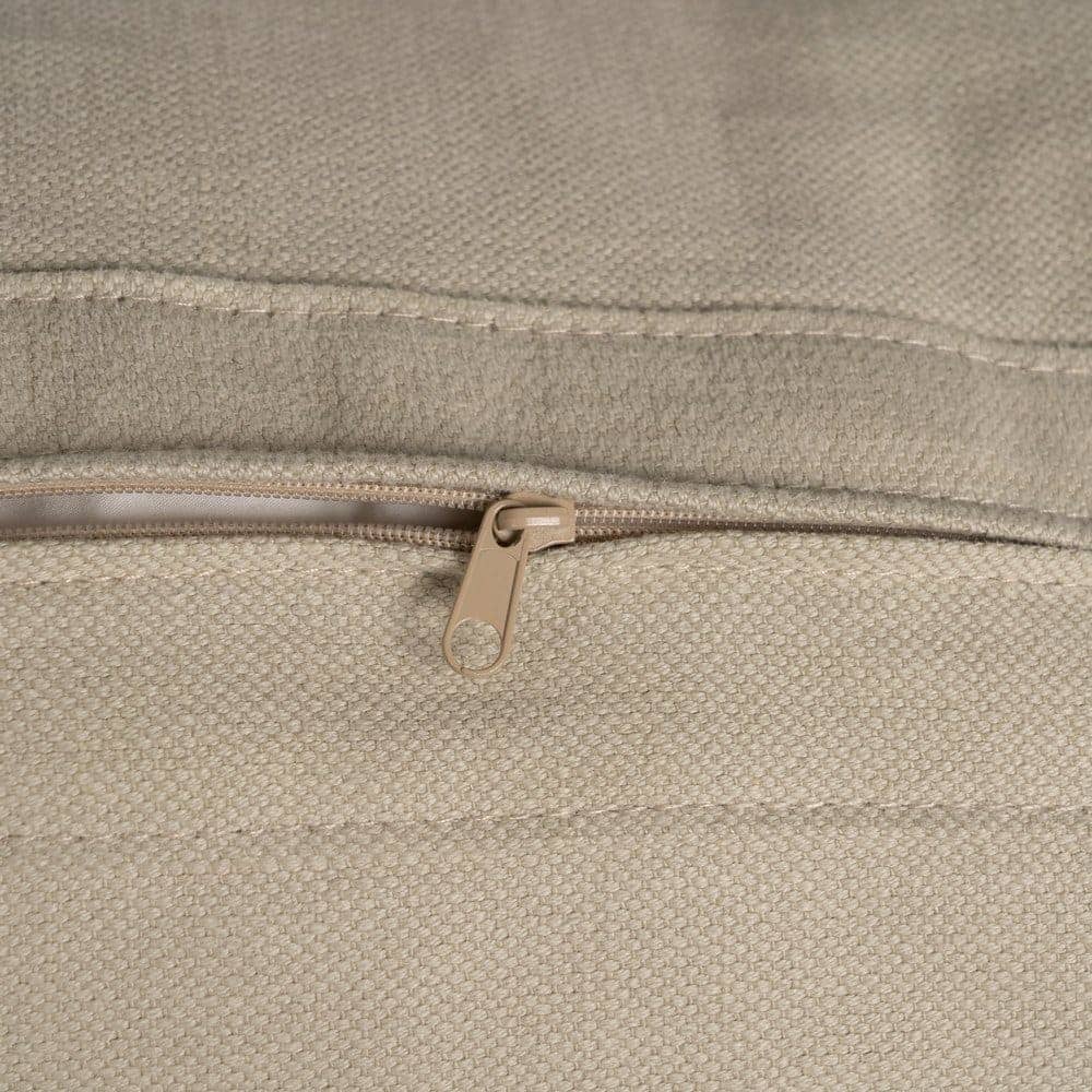 Sofá Beige de 2 Plazas en Tela y Madera – Elegancia Compacta para tu Sala - Imagen 8