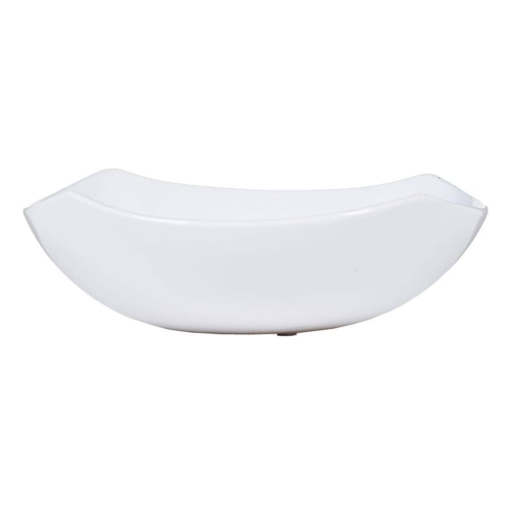 Pack de 2 Centros de Mesa de Cerámica Blanca de 7 cm - Decoración Elegante para tu Hogar - Imagen 3
