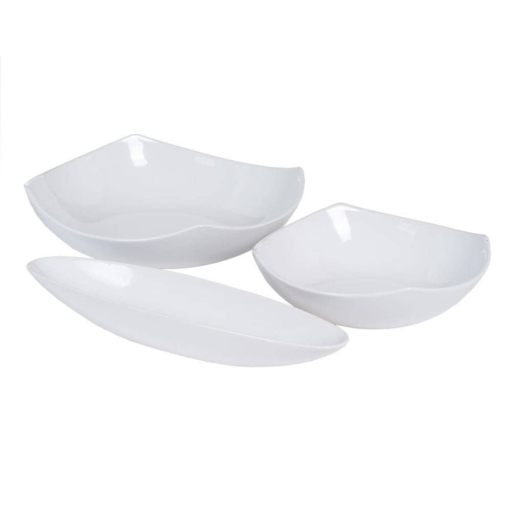 Pack de 2 Centros de Mesa de Cerámica Blanca de 7 cm - Decoración Elegante para tu Hogar - Imagen 5