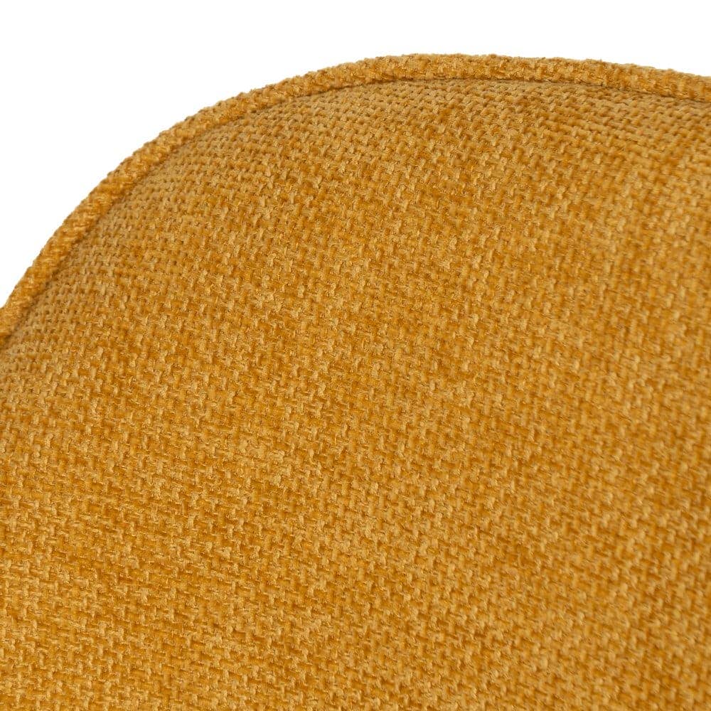 Pack de 2 Sillas Amarillas Milton con Estructura Metálica y Asiento Confortable - Diseño Moderno y Resistente para Comedores y Oficinas - 83 cm, Soportan hasta 140 kg, Sin Montaje - Imagen 7