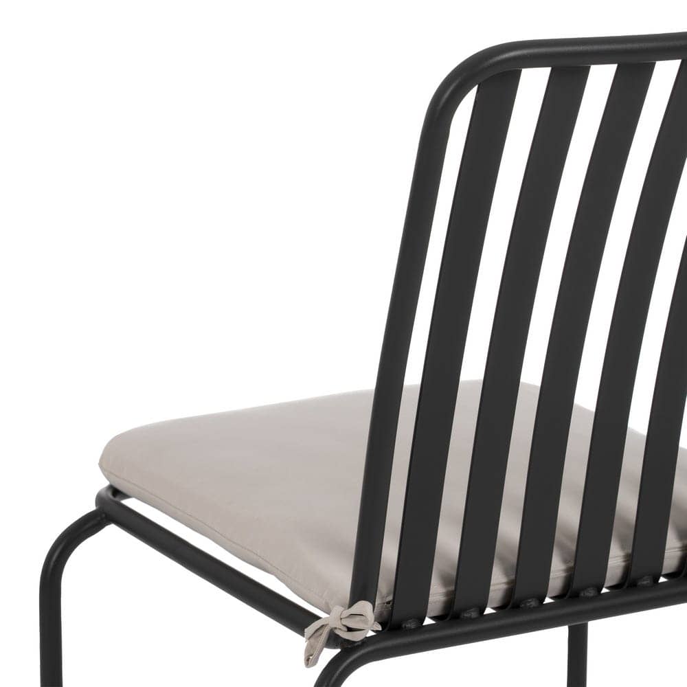 Pack de 2 Sillas Antracita Finnegan para Exterior - Diseño Moderno, Apilables y Resistentes, 87 cm, Ideal para Jardines y Terrazas - Imagen 9