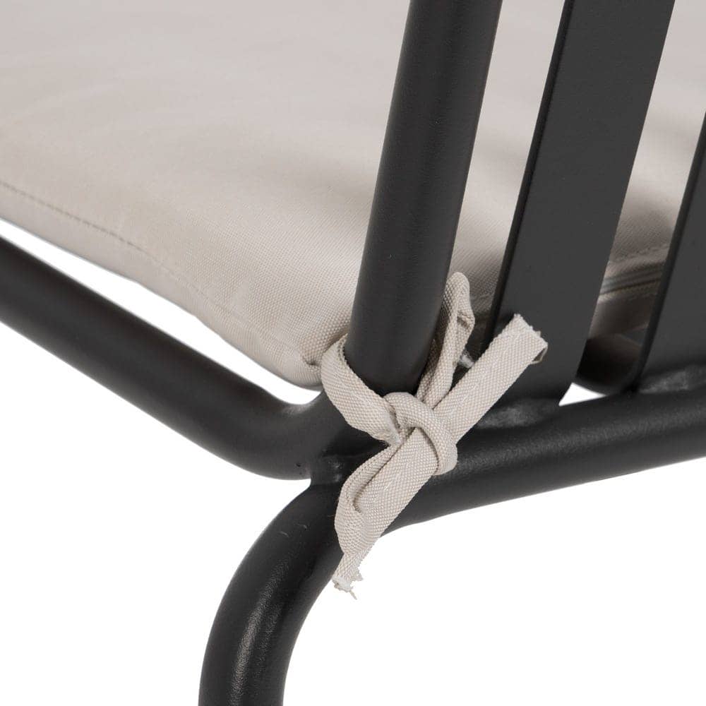Pack de 2 Sillas Antracita Finnegan para Exterior - Diseño Moderno, Apilables y Resistentes, 87 cm, Ideal para Jardines y Terrazas - Imagen 13
