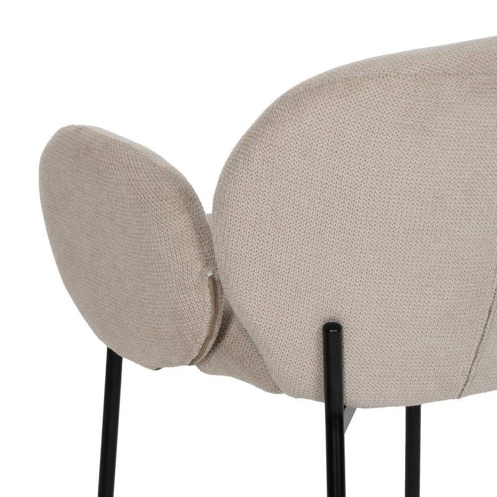 Pack de 2 Sillas Beige Elias con Patas Metálicas - Elegancia y Confort para tu Hogar o Oficina - Imagen 10