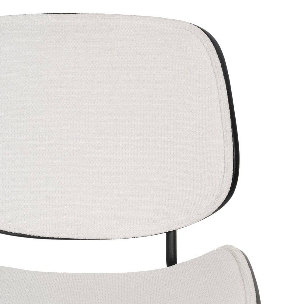 Pack de 2 Sillas Modernas Owen Blancas para Salón y Comedor - Diseño Minimalista y Confort Ergonomico 80 cm - Imagen 5