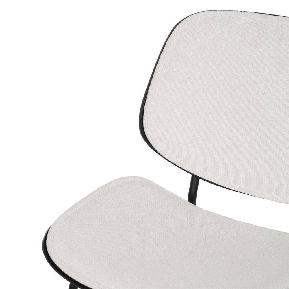 Pack de 2 Sillas Modernas Owen Blancas para Salón y Comedor - Diseño Minimalista y Confort Ergonomico 80 cm - Imagen 6