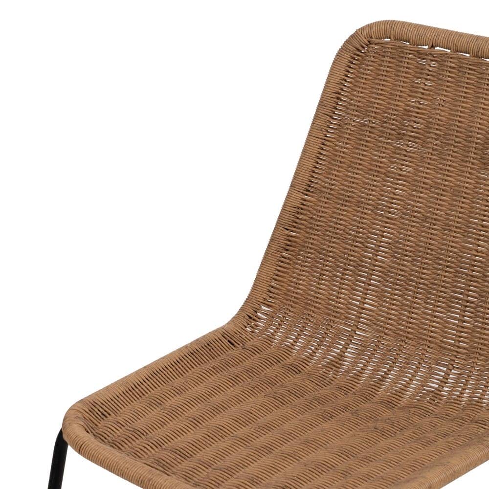 Pack de 2 Sillas Cruz de Acero y Polietileno para Exteriores - Diseño Moderno, Apilables y Resistentes (82 cm) - Imagen 6