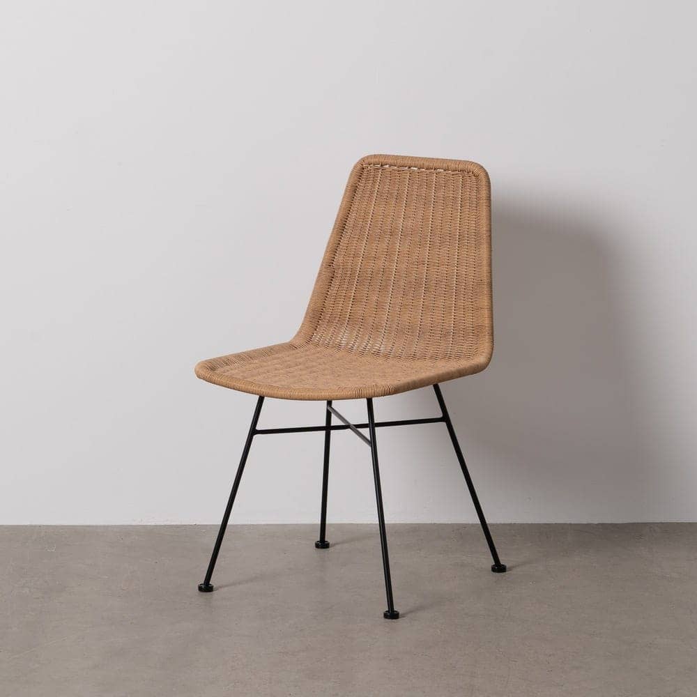 Pack de 2 Sillas de Acero y Polietileno Boone - Diseño Natural para Exteriores, 84 cm de Altura, Comodidad y Resistencia - Imagen 11