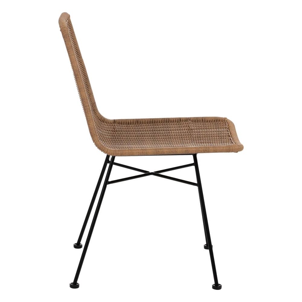 Pack de 2 Sillas de Acero y Polietileno Boone - Diseño Natural para Exteriores, 84 cm de Altura, Comodidad y Resistencia - Imagen 3