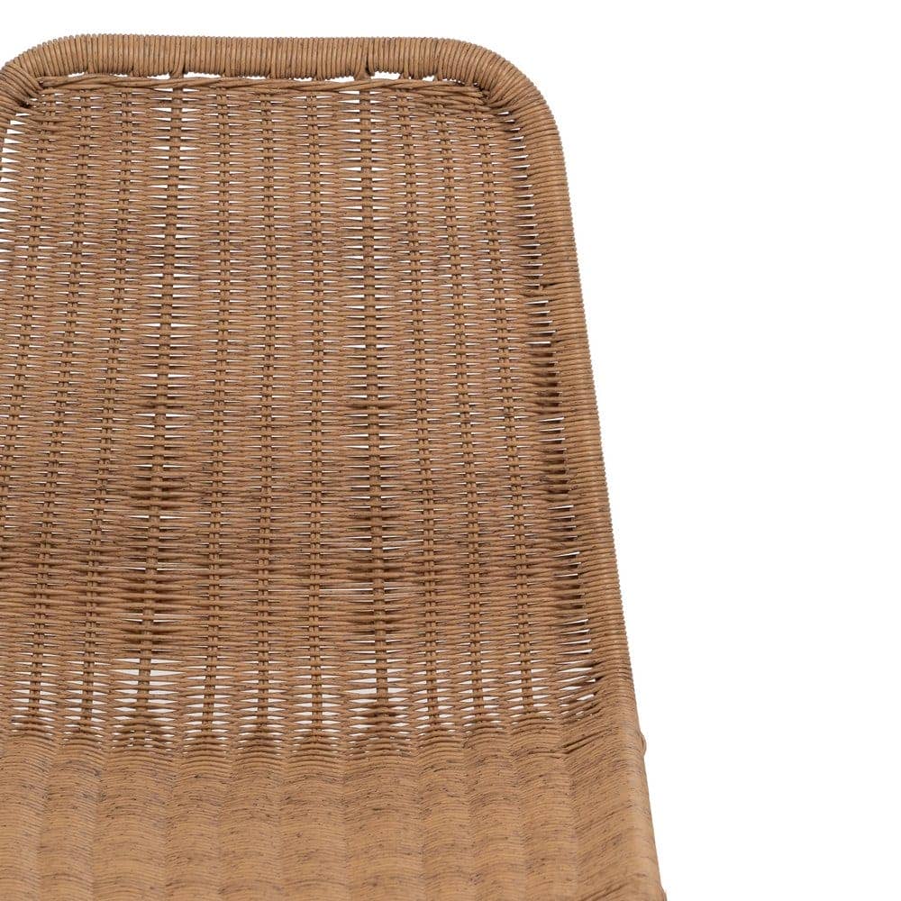 Pack de 2 Sillas de Acero y Polietileno Boone - Diseño Natural para Exteriores, 84 cm de Altura, Comodidad y Resistencia - Imagen 5