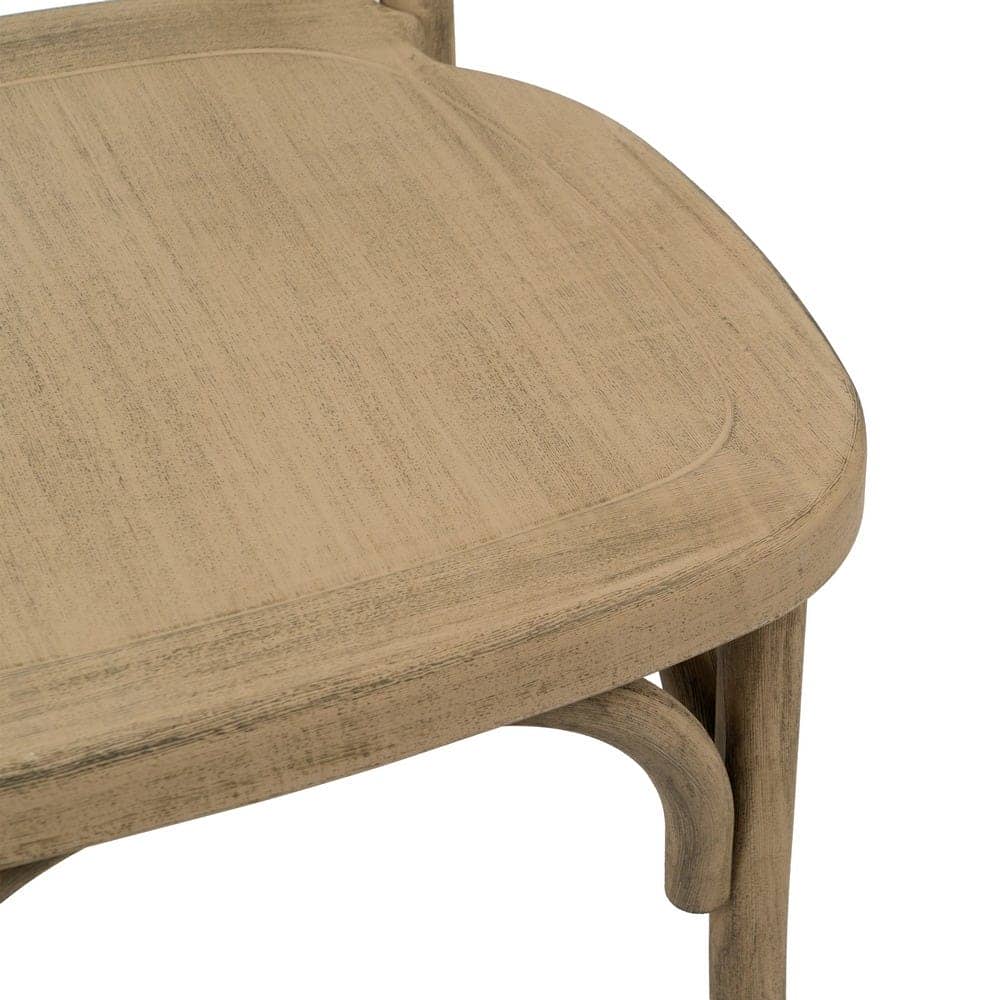 Pack de 2 Sillas Lawson de Polipropileno 89 cm en Color Natural - Diseño Moderno y Cómodo para Comedor y Oficina - Imagen 7