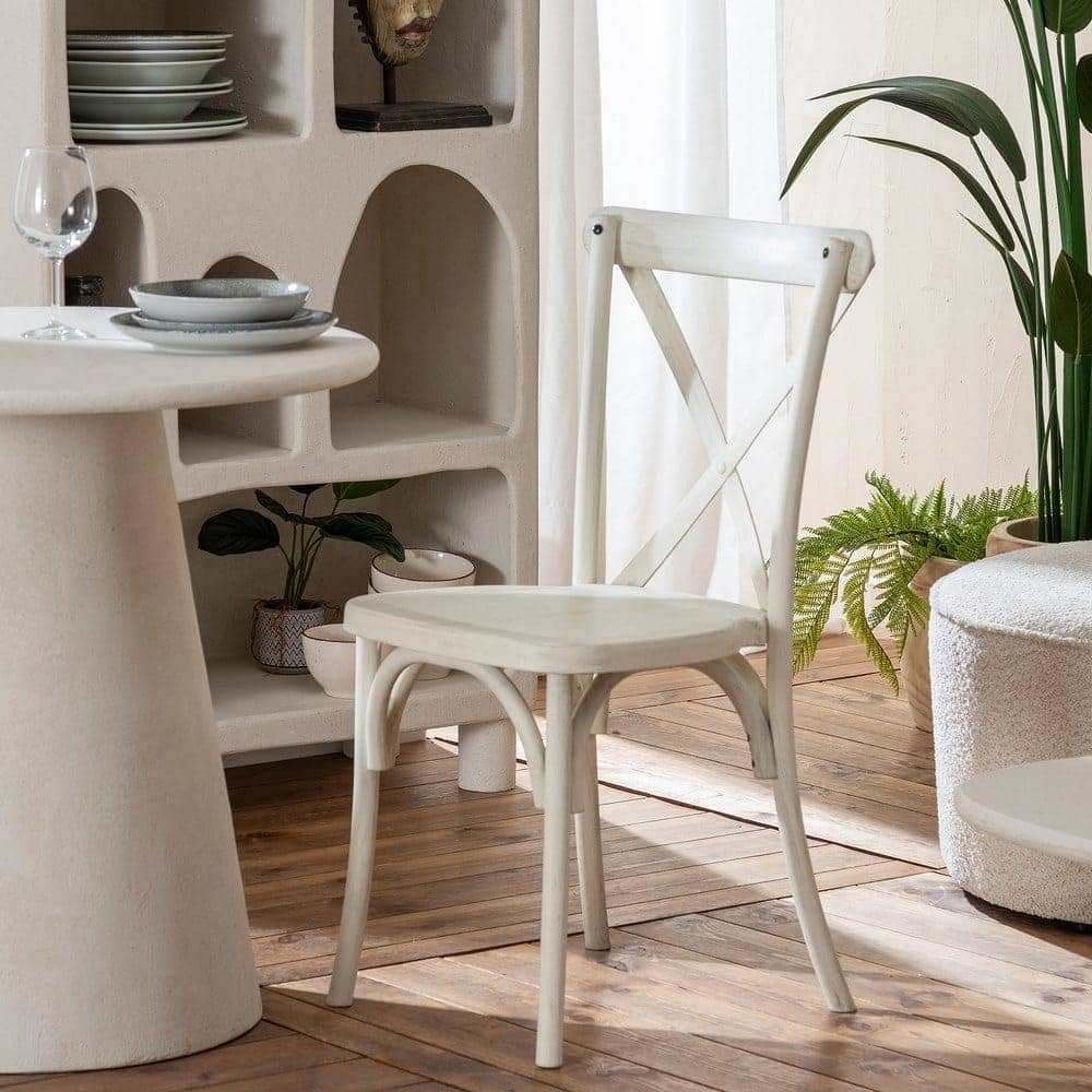 Pack de 2 Sillas Lawson de Polipropileno Blanco - Diseño Moderno y Confort Ergonomico (89 cm) - Imagen 15