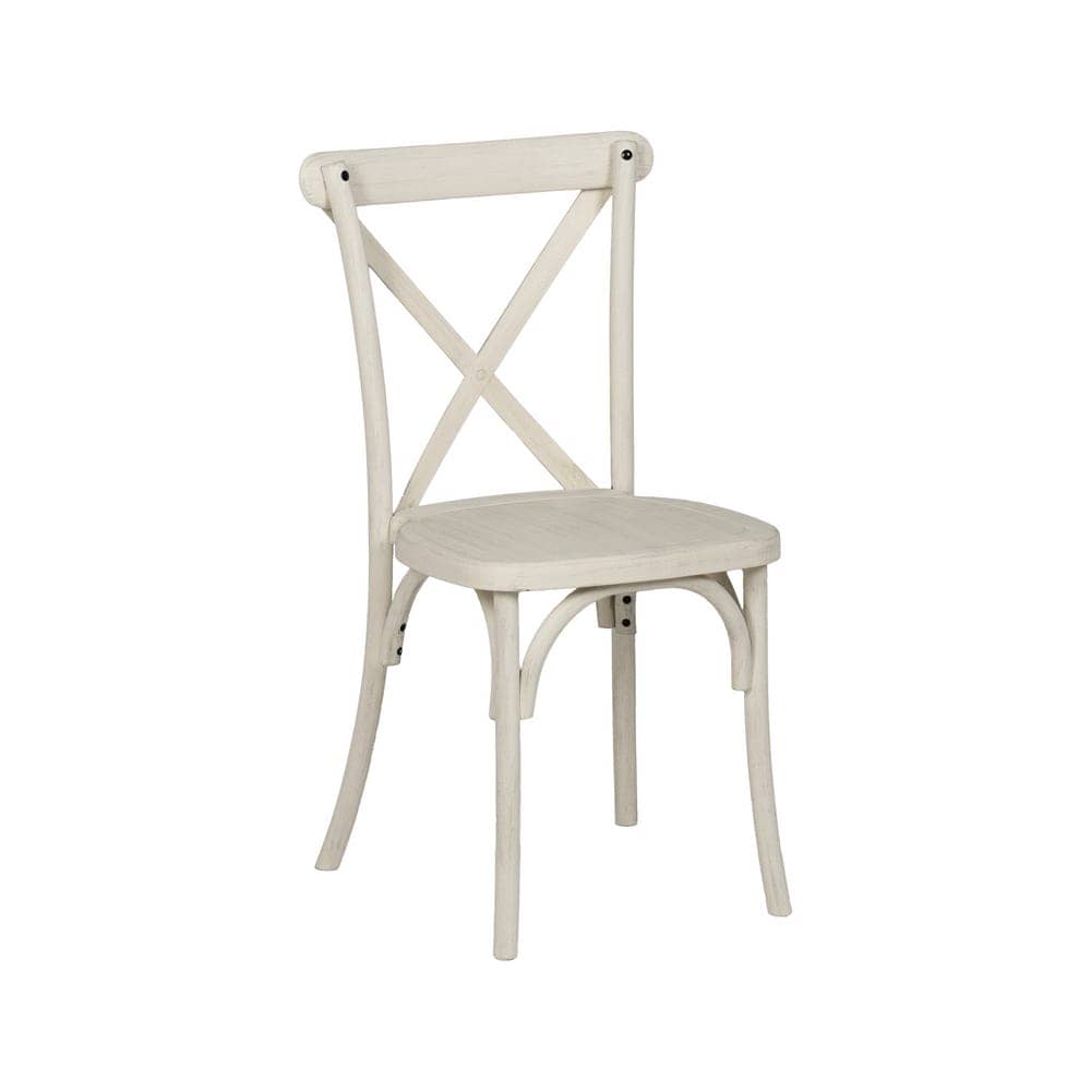 Pack de 2 Sillas Lawson de Polipropileno Blanco - Diseño Moderno y Confort Ergonomico (89 cm) - Imagen 2