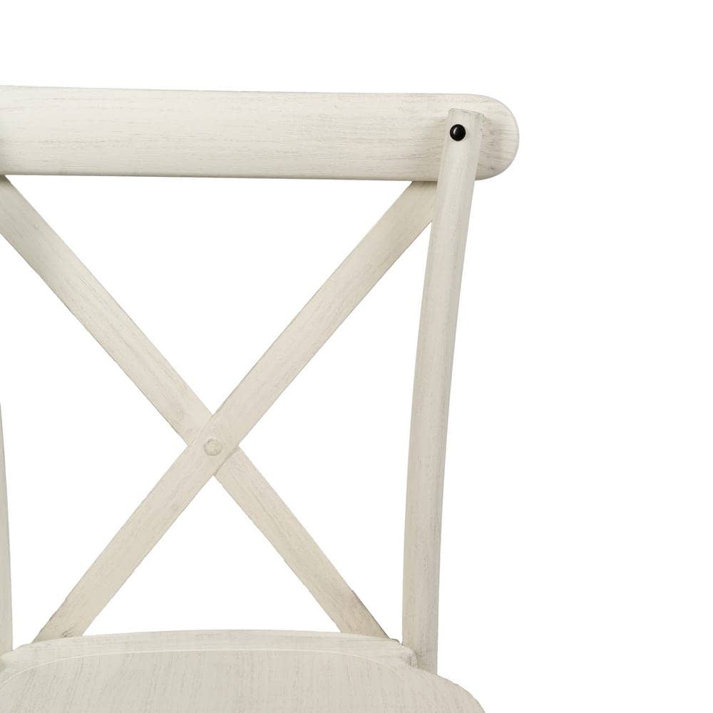 Pack de 2 Sillas Lawson de Polipropileno Blanco - Diseño Moderno y Confort Ergonomico (89 cm) - Imagen 5
