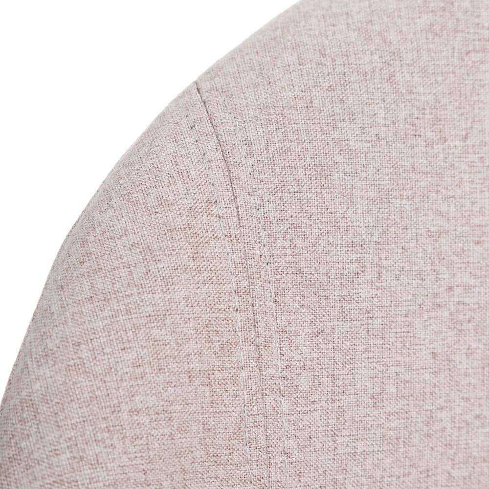 Pack de 2 Sillas Noah de Tela y Metal Beige - Diseño Moderno y Confortable para Comedores y Salones - Imagen 7