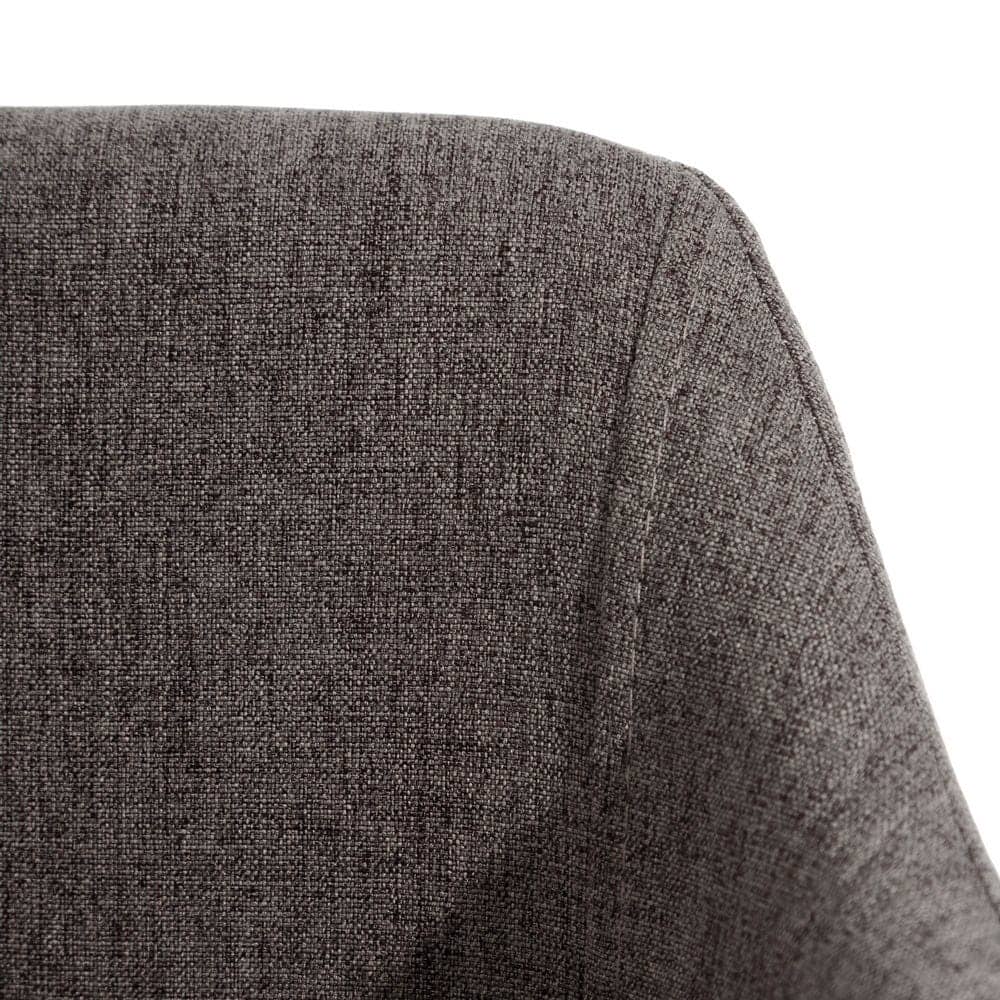 Pack de 2 Sillas de Tela y Metal Gris Logan - Diseño Moderno y Confort Ergonomico para Salones y Comedores - Imagen 6