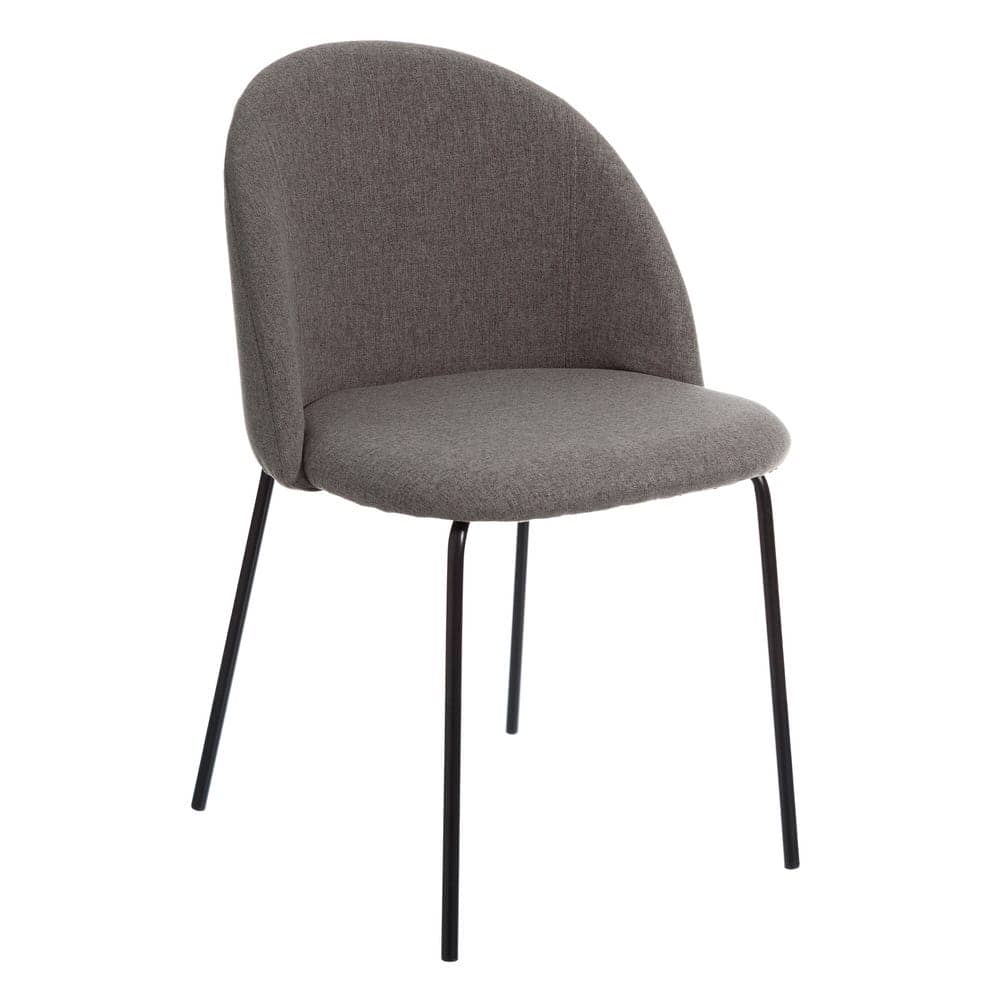 Pack de 2 Sillas Noah de Tela y Metal Gris - Diseño Moderno y Confort Ergonomico para Comedores y Salones - Imagen 8