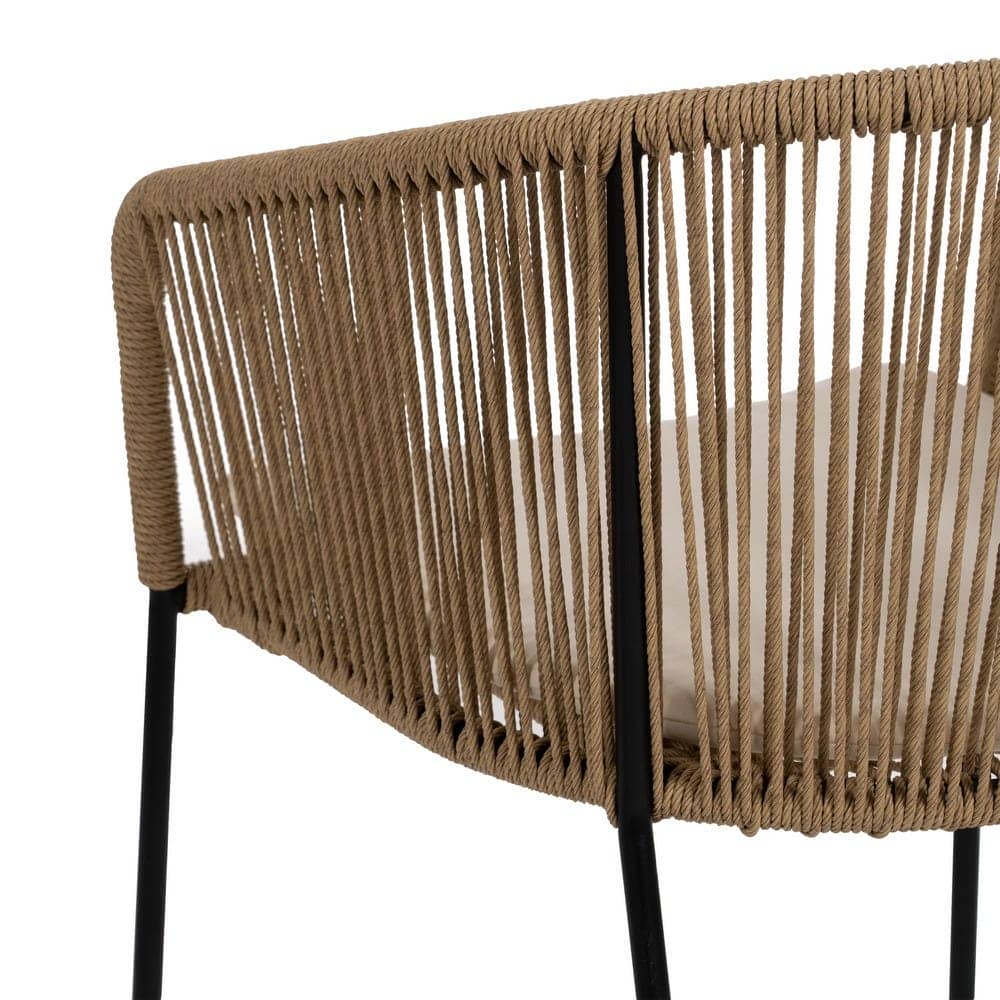 Pack de 2 Sillas Ryland de Polietileno y Acero para Jardín - Diseño Elegante y Cómodo, Altura 79 cm, Normativa EN581 - Imagen 11