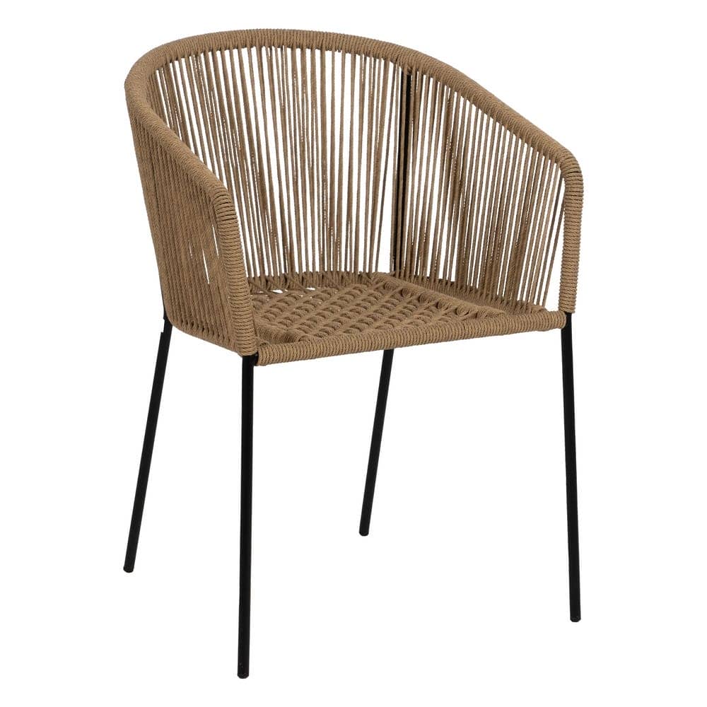 Pack de 2 Sillas Ryland de Polietileno y Acero para Jardín - Diseño Elegante y Cómodo, Altura 79 cm, Normativa EN581 - Imagen 5