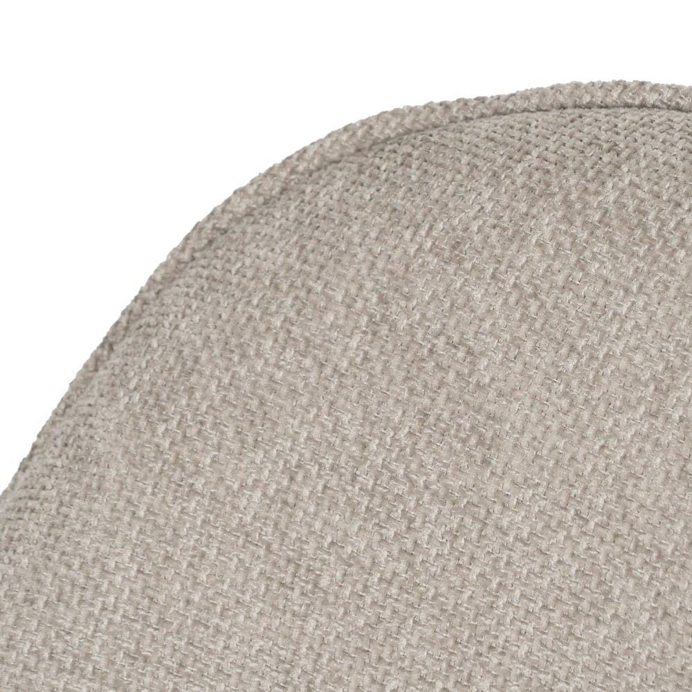 Pack de 2 Sillas Milton Gris Tejido con Patas de Hierro - Diseño Moderno y Confortable para Salón y Comedor, 83 cm, Soporte hasta 140 kg, Sin Montaje - Imagen 7