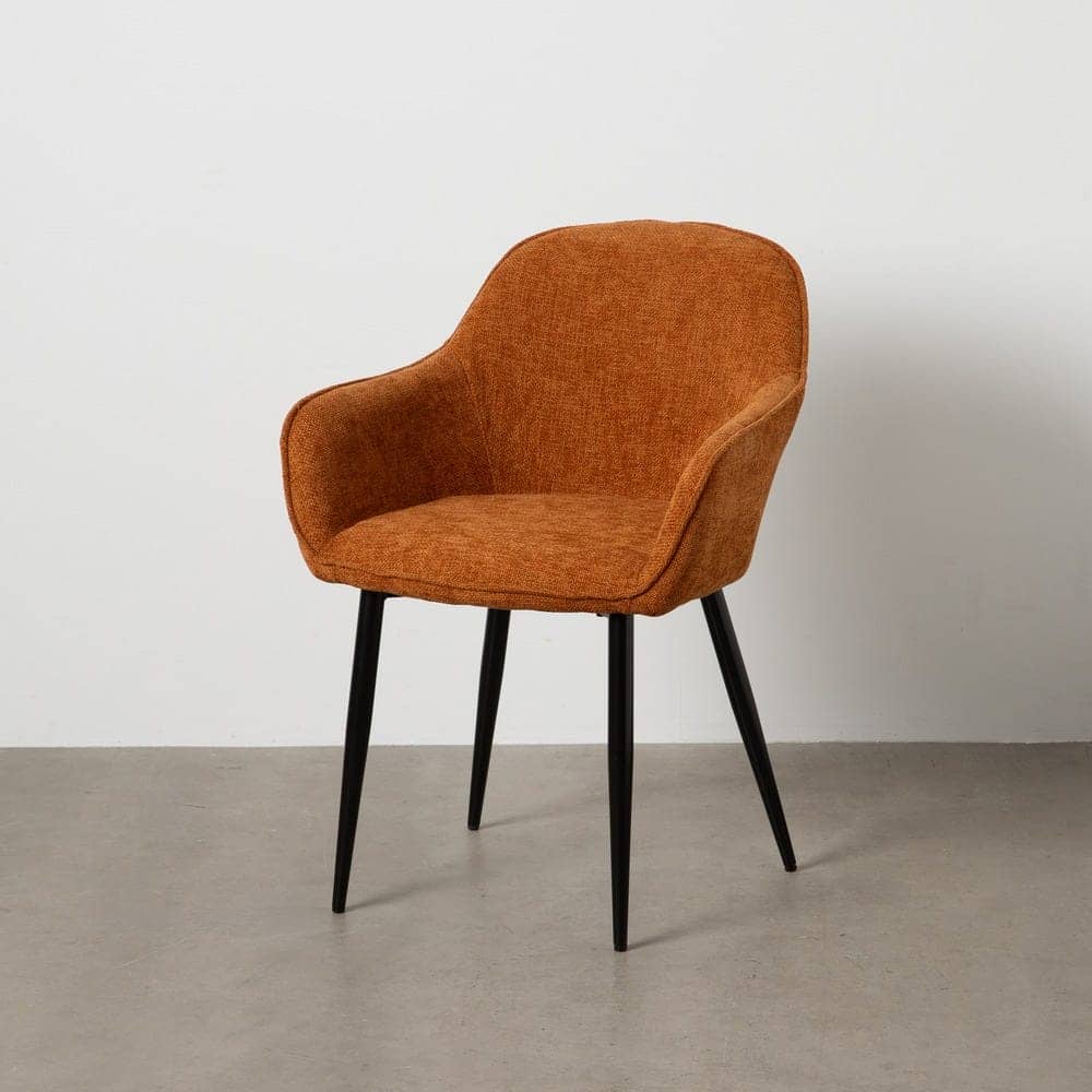Pack de 2 Sillas Milton Marrón con Tejido Resistente y Base Metálica - Diseño Moderno y Confort para Comedor y Oficina, 83 cm, Soportan hasta 140 kg, Sin Montaje - Imagen 12