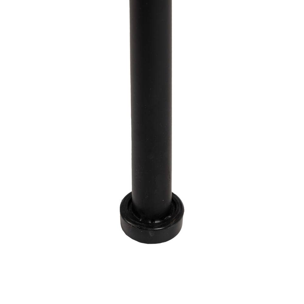 Pack de 2 Sillas Kellan Negras de Polietileno y Acero - Diseño Moderno y Apilables para Interiores y Exteriores (87 cm) - Imagen 12