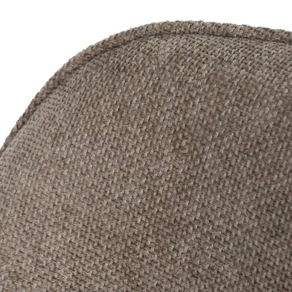 Pack de 2 Sillas Modernas Taupe con Estructura Metálica - Diseño Ergonómico y Confort Excepcional 83 cm Milton - Imagen 7