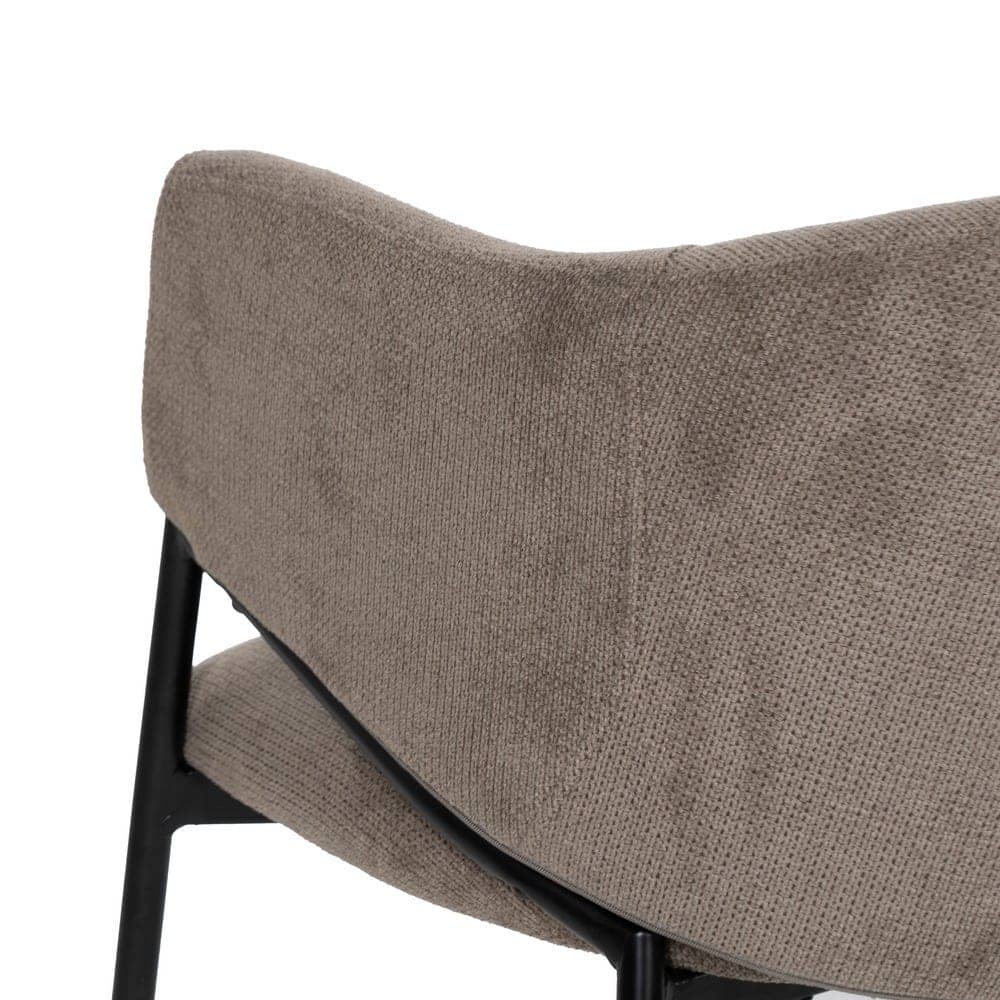 Pack de 2 Sillas Quincy Taupe con Patas de Metal - Diseño Moderno y Confortable 78 cm, Ideal para Hogar y Negocios - Imagen 10