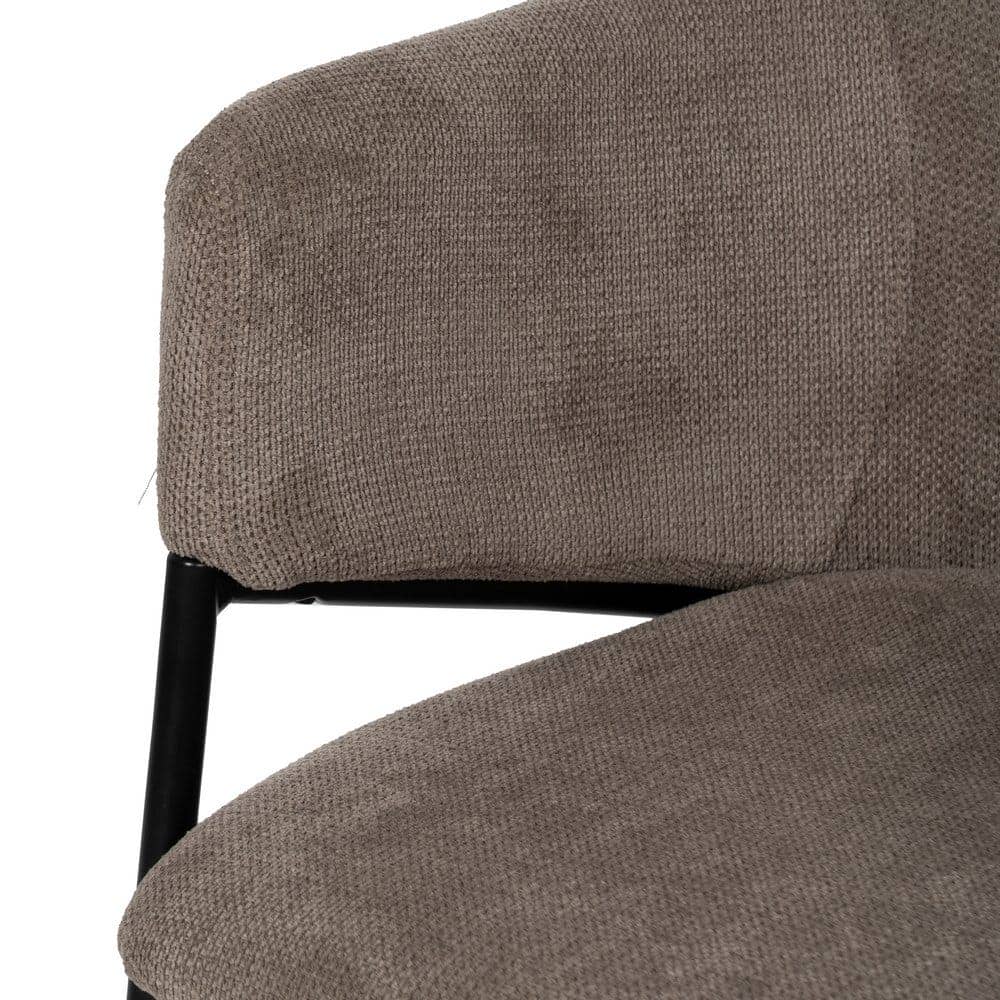 Pack de 2 Sillas Quincy Taupe con Patas de Metal - Diseño Moderno y Confortable 78 cm, Ideal para Hogar y Negocios - Imagen 8