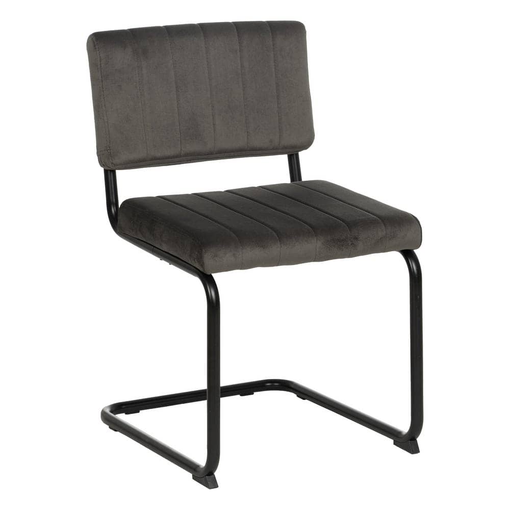 Pack de 2 Sillas Hendrix Taupe de Tejido y Metal - Diseño Moderno y Ergonómico para Comedor y Oficina, Soporte hasta 120 kg, Sin Montaje, Ideal para Ambientes Comerciales - Imagen 2