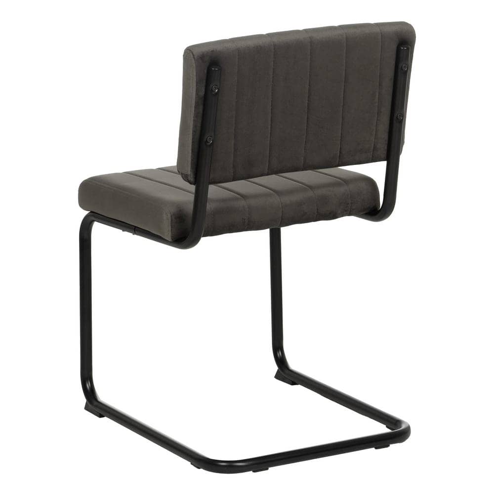 Pack de 2 Sillas Hendrix Taupe de Tejido y Metal - Diseño Moderno y Ergonómico para Comedor y Oficina, Soporte hasta 120 kg, Sin Montaje, Ideal para Ambientes Comerciales - Imagen 4