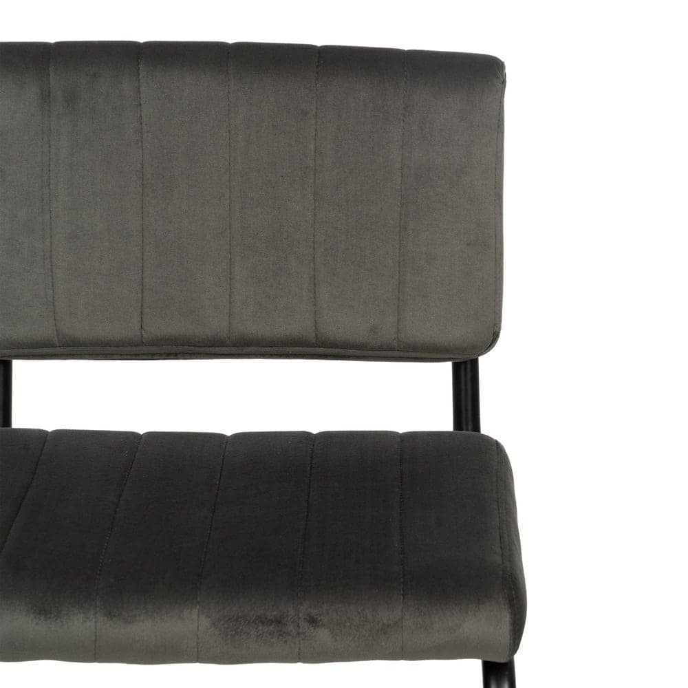 Pack de 2 Sillas Hendrix Taupe de Tejido y Metal - Diseño Moderno y Ergonómico para Comedor y Oficina, Soporte hasta 120 kg, Sin Montaje, Ideal para Ambientes Comerciales - Imagen 5
