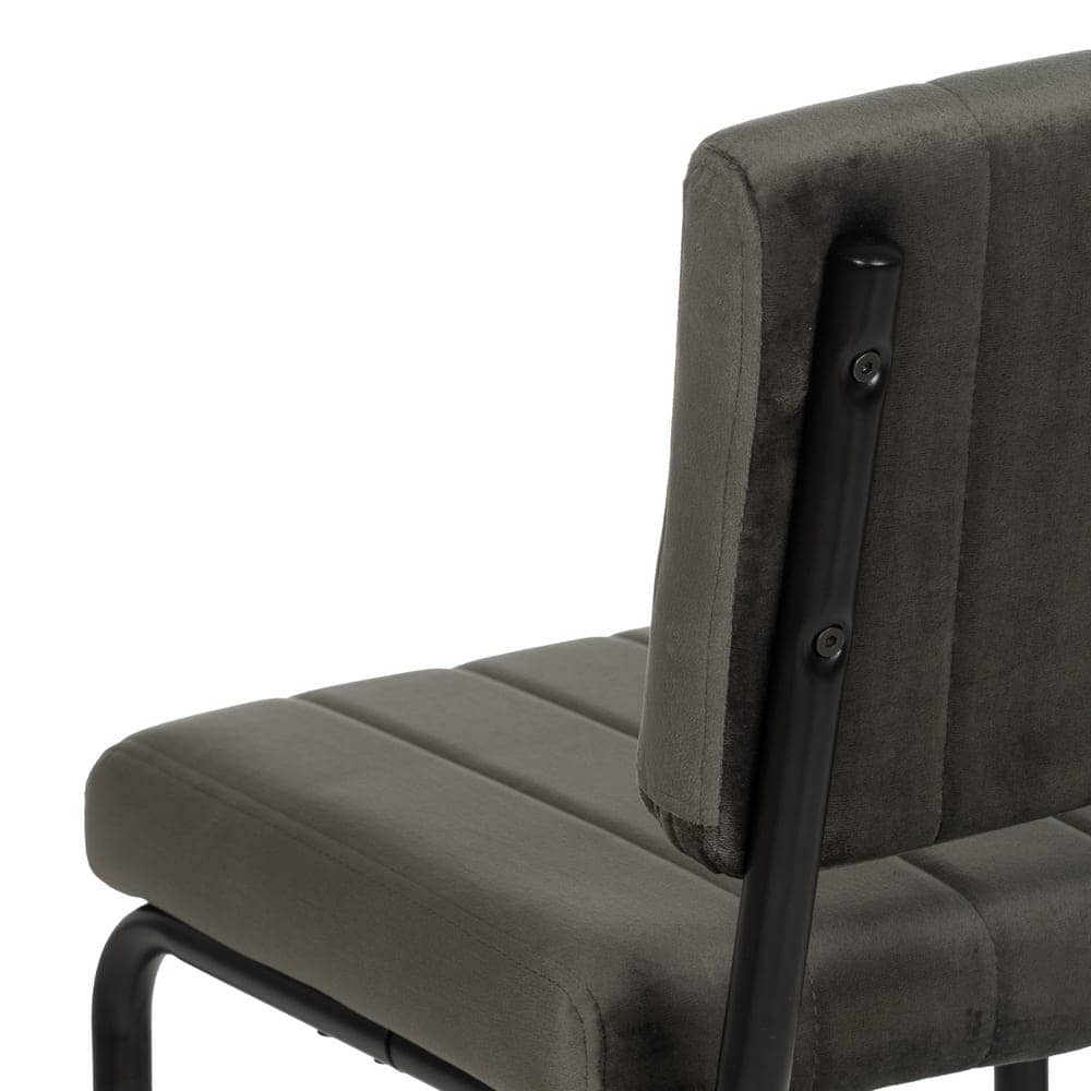 Pack de 2 Sillas Hendrix Taupe de Tejido y Metal - Diseño Moderno y Ergonómico para Comedor y Oficina, Soporte hasta 120 kg, Sin Montaje, Ideal para Ambientes Comerciales - Imagen 8