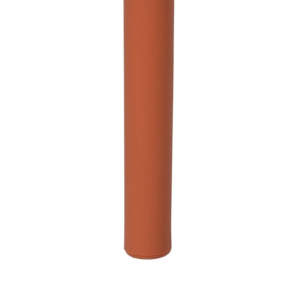 Pack de 2 Sillas Terracota Modernas Yalrick en Polipropileno Apilables - Comodidad y Estilo para Exteriores - Imagen 11
