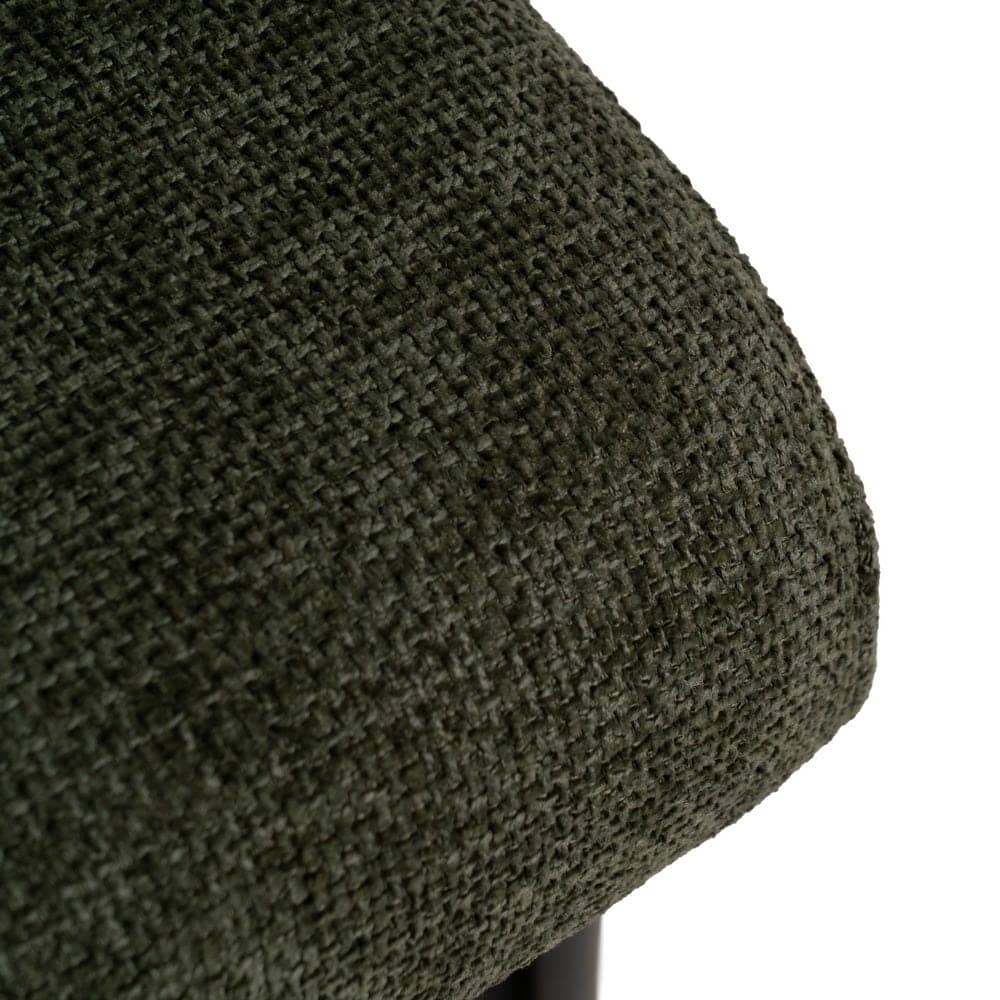 Pack de 2 Sillas Radley Verde con Tejido Resistente y Patas Metálicas - Diseño Ergonómico y Sin Montaje, 80 cm, Ideal para Comedores y Espacios Modernos - Imagen 9