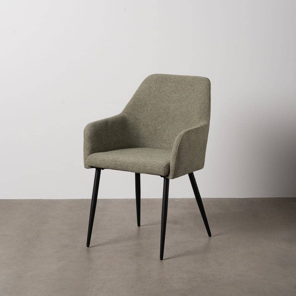 Pack de 2 Sillas Garvyn Verde de Tejido y Metal - Diseño Moderno y Ergonómico para Espacios Contract y Domésticos, Soporta 120 kg, 88 cm de Altura - Imagen 12