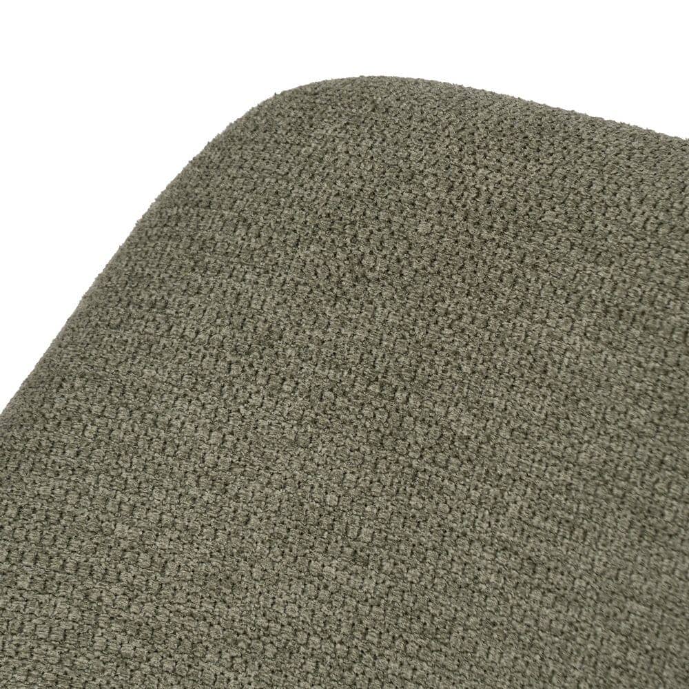 Pack de 2 Sillas Garvyn Verde de Tejido y Metal - Diseño Moderno y Ergonómico para Espacios Contract y Domésticos, Soporta 120 kg, 88 cm de Altura - Imagen 7