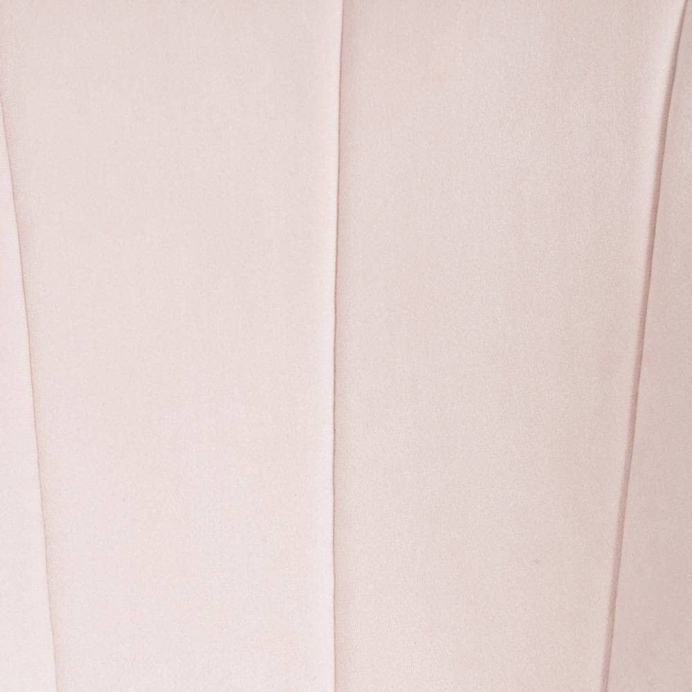 Pack de 2 Taburetes de Terciopelo Rosa con Respaldo y Patas de Metal - Altura 72 cm, Diseño Elegante y Confortable para Barras y Mesas Altas - Imagen 10
