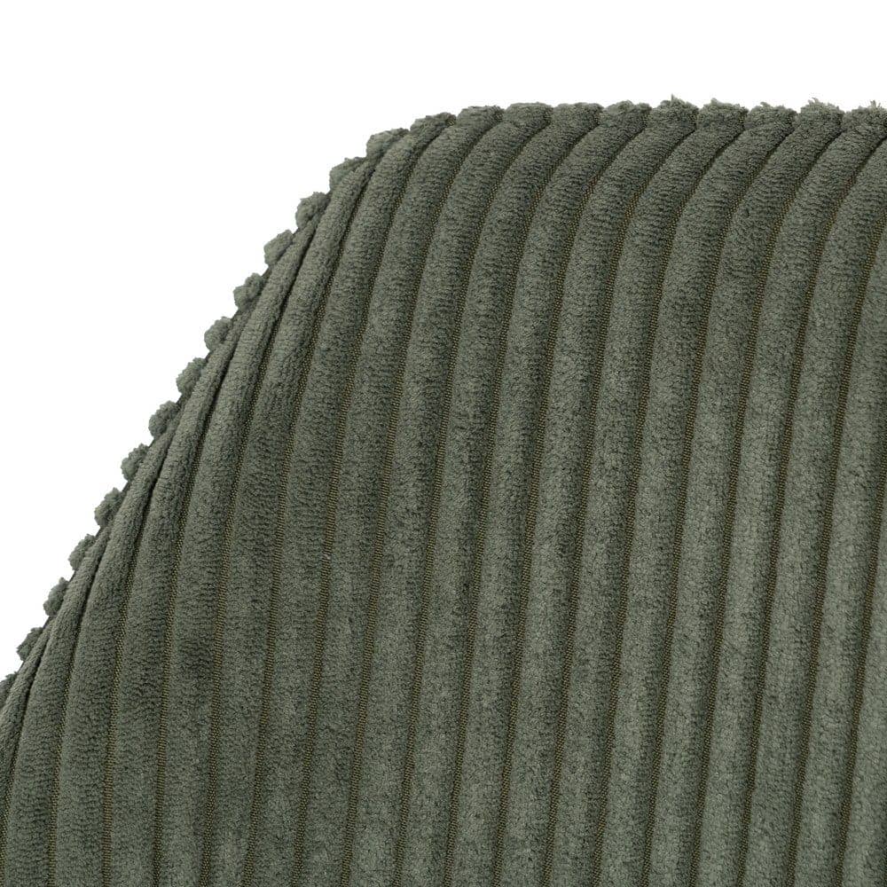 Pack de 2 Taburetes Verdes de Pana con Patas de Hierro - Diseño Moderno y Confort Ergonomico para Cocinas y Bares Altos - Imagen 7