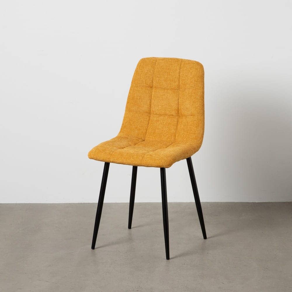 Pack de 4 Sillas Amarillas Magnus con Patas de Metal - Diseño Moderno y Confort Ergonomico para Ambientes Contract y Domésticos - Imagen 11