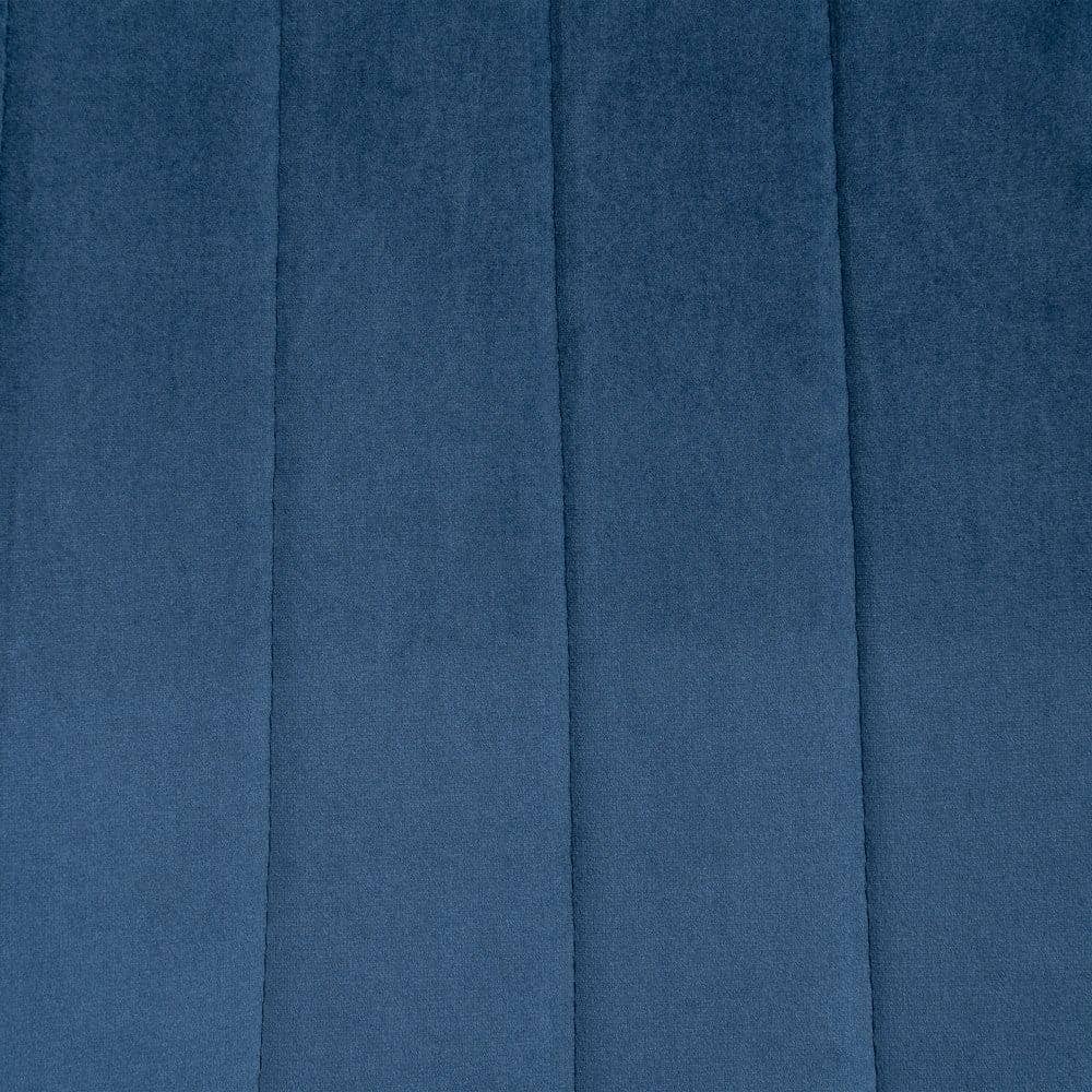 Pack de 4 Sillas Laurent Azul Oscuro de Terciopelo - Elegantes y Modernas para Comedores y Salones - Comodidad y Estilo en 88,5 cm - Imagen 9