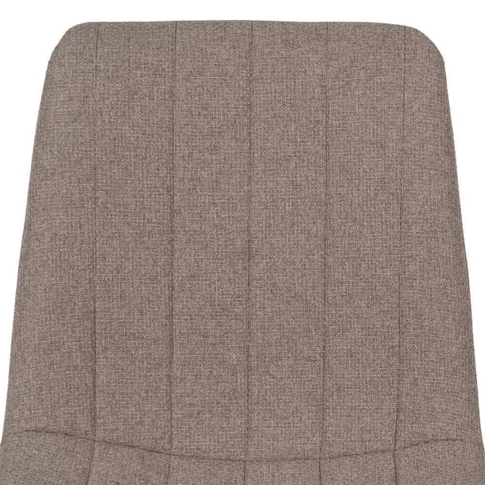 Pack de 4 Sillas Beige Thalric de Tejido y Metal para Salón - Diseño Elegante y Confort Ergonomico - Imagen 5