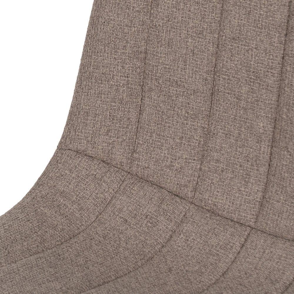 Pack de 4 Sillas Beige Thalric de Tejido y Metal para Salón - Diseño Elegante y Confort Ergonomico - Imagen 6